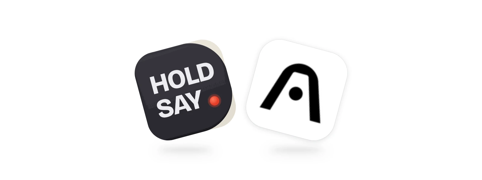 HoldSay and Plaud logos