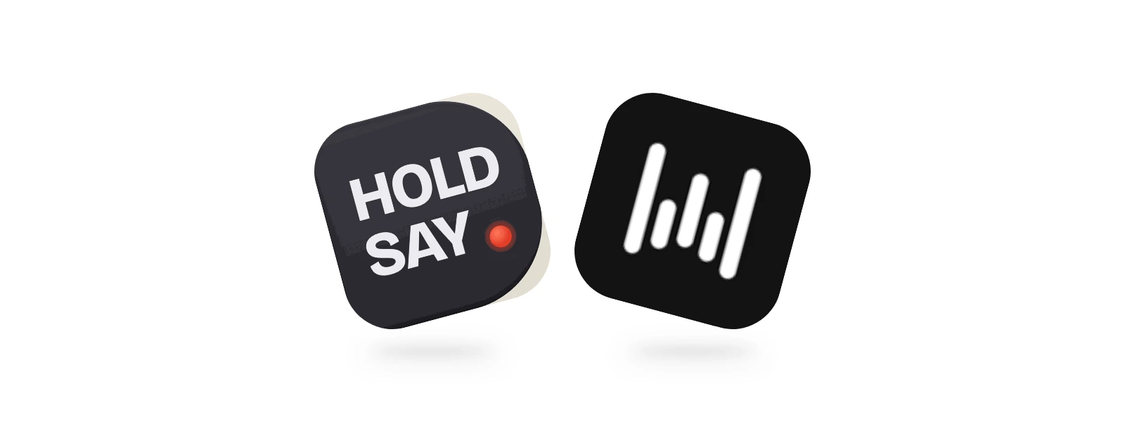 HoldSay and Wispr Flow logos
